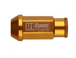 Kolové matice (štefty) D1 Spec závit M12 x 1.5 - zlaté