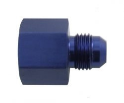 Redukční zužující fitinka D-08 (AN8) 3/4"x16-UNF samice - D-06 (AN6) 9/16"x18-UNF samec