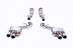 Manifold back výfuk s náhradami katalyzátorů Innotech (IPE) na Ferrari 599 GTB 6.0 V12 (10-12)