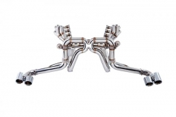 Kompletní výfukový systém s náhradami katalyzátorů a svody Innotech (IPE) na Ferrari F430 Spider 4.3 V8 (04-09)
