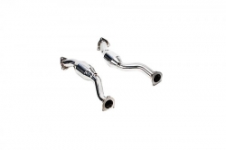 Downpipes se sportovními katalyzátory Innotech (IPE) na Porsche 958 Cayenne 3.0 Turbo (11-17)