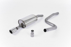 Catback výfuk Milltek Ford Fiesta Mk5 Zetec-S 1.6 16V (04-08) - koncovka leštěná