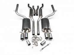 Catback výfuk Milltek Audi S4 B7 4.2 V8 Quattro Sedan/Avant/Cabrio (04-09) - verze s rezonátorem