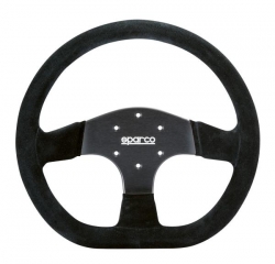 Volant Sparco R353 330mm - černý/černý - semiš