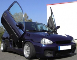 Vertikální otevírání dveří LSD Opel Corsa typ Corsa B, -B, S93 (03/93-8/00)