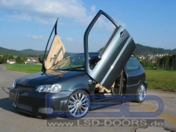 Vertikální otevírání dveří LSD VW Polo typ 6N (10/94-) 5dv.