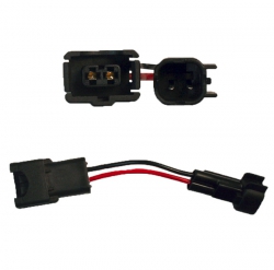 Redukční konektor ke vstřikovači včetně kabelu USCAR / EV6 / EV14 na JETRONIC (minitimer) / EV1