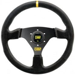 Volant OMP Targa 330 330mm - černý/černý - semiš 