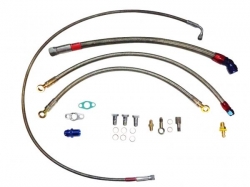 Kit hadic na vodu a olej koncernové Škoda / VW / Audi / Seat 1.8T motory - Garrett turba