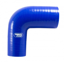 Silikonová hadice Samco redukční koleno 90° 70 > 63mm