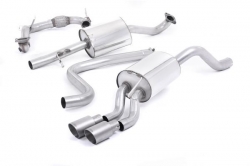 Turboback výfuk Milltek Ford Fiesta Mk6 1.0T EcoBoost 100-140PS (13-17) - závodní verze s rezonátorem - koncovka titanová