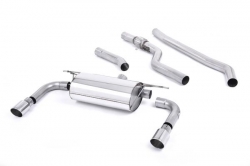 Catback výfuk Milltek BMW 3-Series F30 328i M Sport automat N20 (12-) - verze bez rezonátoru