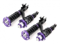 Kompletní výškově a tuhostně stavitelný podvozek D2 Racing série Street pro VW Caddy 4WD průměr tlumiče 55mm (16-)