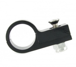 Celohliníková svorka P Clip / držák hadice - 14,3mm - černá