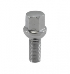Šroub na kolo / kolový šroub M14 x 1,5 - 30mm délka závitu  - kulová dosedací plocha - 17mm HEX