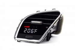 Přídavný budík P3 Gauges do ventilace pro Audi A4 / S4 / RS4 B8 (08-16) - multi V3 OBD2