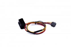 Napájecí kabelový svazek do zásuvky OBD2 P3 Gauges pro přídavné budíky boost analog