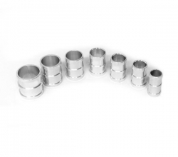 Hliníková přechodka / spojka ProRacing na hadice 12mm - délka 40mm