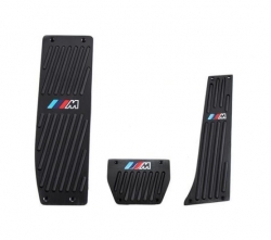 Pedály ProRacing pro BMW 5-Series E60 / E61 / F10 / F11 / GT F07 (14-) s logem M technik - automatická převodovka - černé