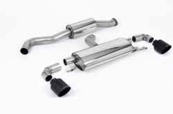 Particulate filter back výfuk Milltek Toyota Yaris GR 1.6T filtr OPF/GPF (20-) - verze s rezonátorem - koncovky černé (homologace)