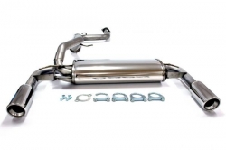 Catback výfuk Simons Volvo S40N / V50 2WD Turbo T5 (04-) - homologace