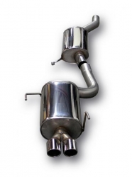 Catback výfuk Simons Audi S2 / RS2 B4 Quattro 2.2i 20V Sedan/Avant (93-96) - homologace