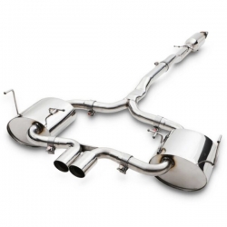 Catback výfuk Gravity Mini Cooper S R53 1.6 (00-06) - leštěné koncovky
