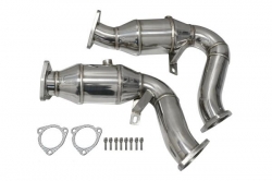 Downpipes s náhradami katalyzátorů TurboWorks Audi A6 C7 (11-18) / A7 4G8 (10-19) / A8 D4 (11-17) 3.0 TFSI V6