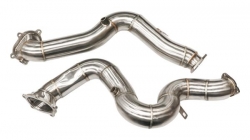 Downpipes s náhradami katalyzátorů TurboWorks Audi S6 / S7 C7 4G / S8 D4 4.0 TFSI V8 (12-19)