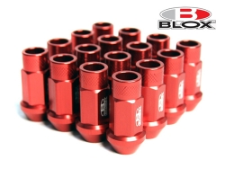 Kolové matice (štefty) Blox závit M12 x 1.25 - červené