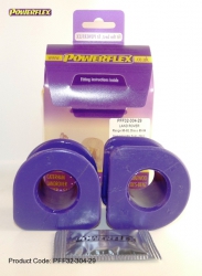 Silentbloky Powerflex Land Rover Discovery II (99-04) / Range Rover P38 (95-02) Front Anti Roll Bar Bush 29mm (4)