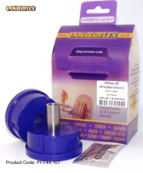 Silentbloky Powerflex Mitsubishi Lancer Evo 8/9 Front Lower Diff Mount 62mm (6)