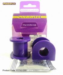 Silentbloky Powerflex Rover Metro Turbo Front Anti Roll Bar Mounting 19mm (3)