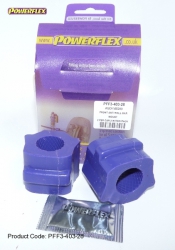 Silentbloky Powerflex Audi V8 Type 44/4C (10/88-11/93) Front Anti Roll Bar To Chassis 28mm (3)