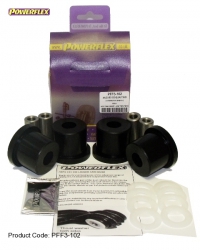 Silentbloky Powerflex Audi 80/90 Avant Quattro (92-96) / S2 B4 / RS2 B4 Front Wishbone Bush Alloy (1)
