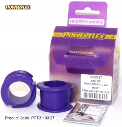 Silentbloky Powerflex Audi 80/90 Avant Quattro (92-96) / S2 B4 / RS2 B4 Front Anti Roll Bar Mount 27mm (2)