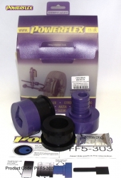 Silentbloky Powerflex BMW Z1 (88-91) Front Lower Wishbone Rear Bush Eccentric (1)