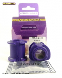 Silentbloky Powerflex Porsche Boxster (97-04) Rear Anti Roll Bar Bush 19mm (10)