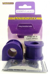 Silentbloky Powerflex Subaru Legacy BE/BH (98-04) Rear Anti Roll Bar To Chassis Bush 19mm (13)