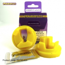 Silentbloky Powerflex MG ZR Gearbox Mount Insert Kit (10)