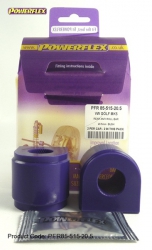 Silentbloky Powerflex VW Golf 6 5K (09-) Rear Anti Roll Bar Bush 20,5mm (15)