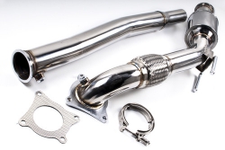 Downpipe se sportovním katalyzátorem Jap Parts VW Scirocco Mk3 2.0 TFSI (08-17)