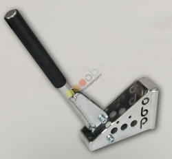 Hydraulická ruční brzda OBP Pro-Spec - úhel 45° - kulatá (bez brzd. válce)