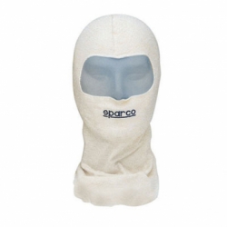 Kukla na hlavu Sparco Open Balaclava - bílá