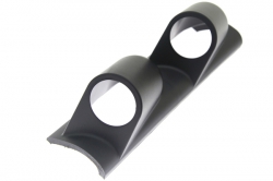 Držák na A-sloupek Depo Racing pro 2 přídavné budíky 52mm - černý