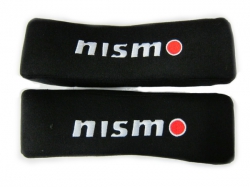 Opěrka šíje s nápisem Nismo - černá