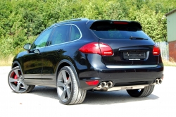 Catback výfuk Milltek Porsche Cayenne 958 Turbo 4.8 V8 (10-17) - verze s rezonátory - koncovky Cup style