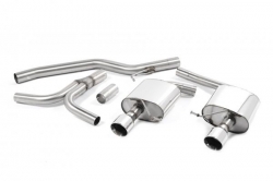 Catback výfuk Milltek Audi A5 Coupe 3.0 TDi DPF Quattro (07-16) - koncovky leštěné Dual