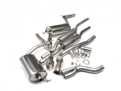 Catback výfuk Milltek Audi A4 B6 1.8T Quattro Sedan/Avant 190PS 6-st. (03-05) - verze s rezonátorem - koncovky Jet 90