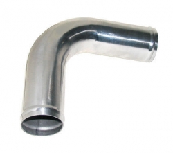 Hliníkové (Alu) koleno 90° - průměr 45mm (1,75 palce) - délka 30cm